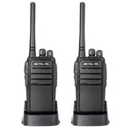 1 對 RETEVIS RT21 2.5W 美國頻率 400-480MHz 16頻道 手持對講機，美國插頭，RT21 美國插頭