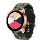 矽膠印刷替換錶帶 適用三星Galaxy Watch 42mm，適用三星Galaxy Watch 46mm