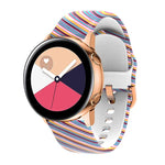 矽膠印刷替換錶帶 適用三星Galaxy Watch 42mm，適用三星Galaxy Watch 46mm