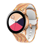 矽膠印刷替換錶帶 適用三星Galaxy Watch 42mm，適用三星Galaxy Watch 46mm
