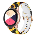 矽膠印刷替換錶帶 適用三星Galaxy Watch 42mm，適用三星Galaxy Watch 46mm