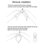 For Xiaomi Mi Band 6 / 5 / 4 / 3 / 2 Universal Silicone Elasticity Weave Replacement Strap Watchband, XS 140mm, S 150mm, M 160mm, L 170mm