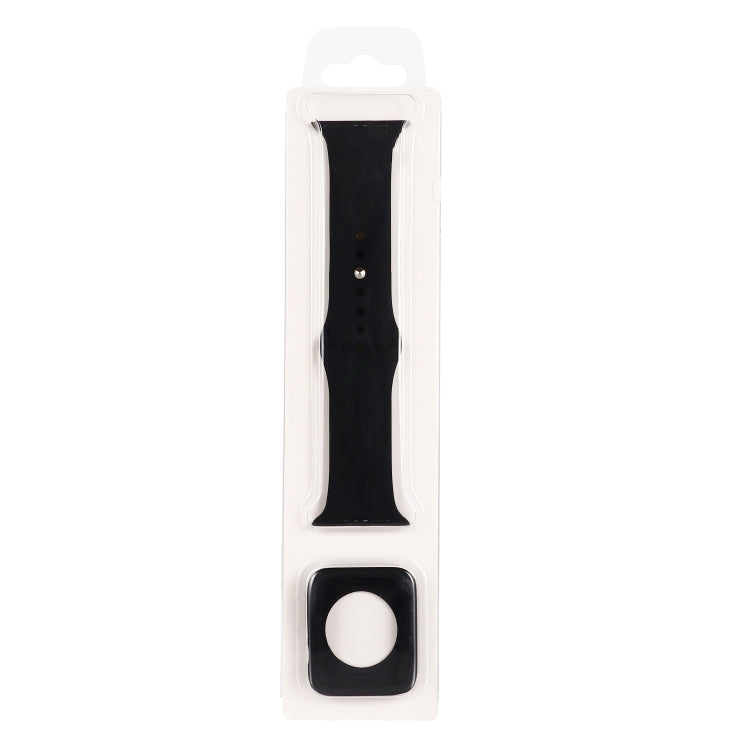 矽膠替換錶帶+錶殼保護套裝，適用於Apple Watch Series 9 / 8 / 7 41mm，適用於Apple Watch Series 9 / 8 / 7 45mm