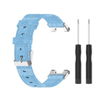 Nylon Canvas Replacement Strap Watchband with Dismantling Tools, One Size, For Amazfit T-Rex Pro / Amazfit T-Rex