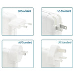A1435 60W 16.5V 3.65A 5 Pin MagSafe 2 Power Adapter for MacBook, Cable Length: 1.6m,, 60W AU Plug, 60W EU Plug, 60W UK Plug
