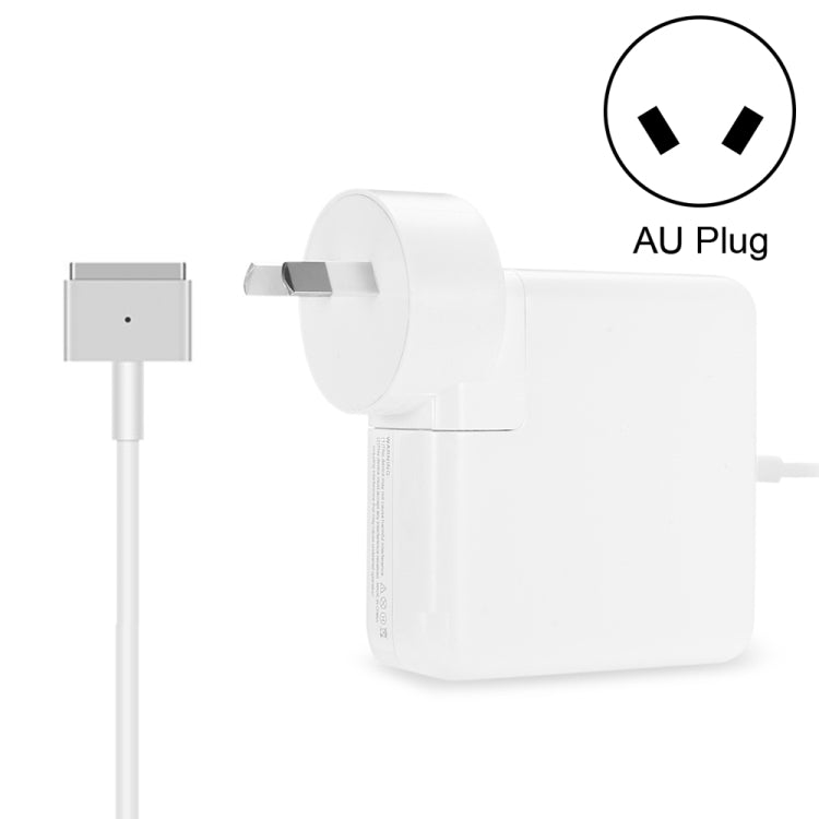A1436 45W 14.85V 3.05A 5 針 MagSafe 2 電源適配器，適用於 MacBook，線長：1.6m，45W 澳規插頭，45W 歐規插頭，45W 英規插頭