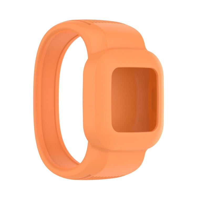 For Garmin Vivofit JR3 No Buckle Silicone Pure Color Replacement Watchband, S, L