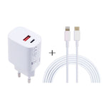 20W USB-C / Type-C + USB埠充電器，附100W Type-C轉8 Pin快充線，1米Type-C轉8 Pin，英規插頭，1米Type-C轉8 Pin，美規插頭，1米Type-C轉8 Pin，歐規插頭，2米Type-C轉8 Pin，英規插頭，2米Type-C轉8 Pin，美規插頭