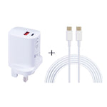 20W USB-C / Type-C + USB 埠充電器，附 100W Type-C 轉 Type-C 快充線，1米 Type-C 轉 Type-C，英規插頭，1米 Type-C 轉 Type-C，美規插頭，1米 Type-C 轉 Type-C，歐規插頭，2米 Type-C 轉 Type-C，英規插頭，2米 Type-C 轉 Type-C，美規插頭