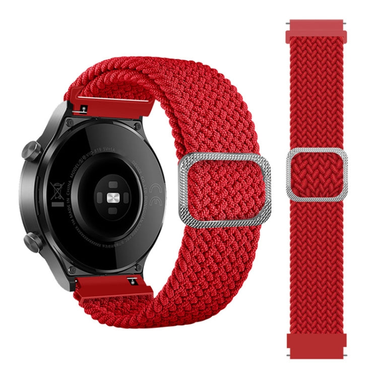 可調節尼龍編織彈性替換錶帶，適用於 Samsung Galaxy Watch Active2 40mm，適用於 Samsung Galaxy Watch Active，適用於 Samsung Galaxy Watch Active2 44mm