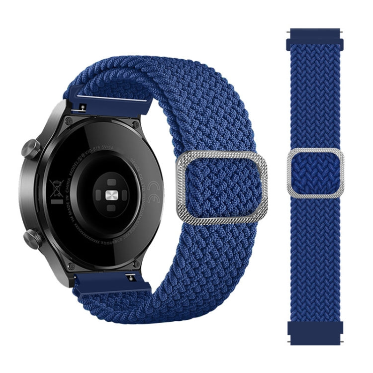 可調節尼龍編織彈性替換錶帶，適用於 Samsung Galaxy Watch Active2 40mm，適用於 Samsung Galaxy Watch Active，適用於 Samsung Galaxy Watch Active2 44mm