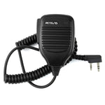 RETEVIS C9001 2針手持PTT揚聲器麥克風，C9001