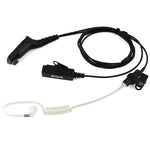 RETEVIS R-1M21 兩線大按鍵聲管耳機麥克風 適用 Motorola XPR6000/XPR6550/DP4800/DP4801，R-1M21