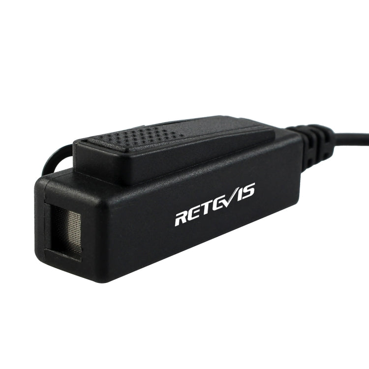 RETEVIS R-1M21 兩線大按鍵聲管耳機麥克風 適用 Motorola XPR6000/XPR6550/DP4800/DP4801，R-1M21