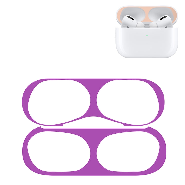 適用於 Apple AirPods Pro 無線耳機保護殼 金屬保護貼，適用於 Apple AirPods Pro