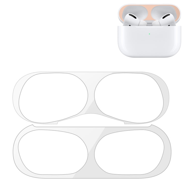 適用於 Apple AirPods Pro 無線耳機保護殼 金屬保護貼，適用於 Apple AirPods Pro