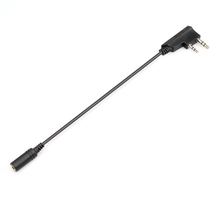 RETEVIS TCK01 Kenwood 2 針轉 3.5mm 母座手機音頻耳機轉接線 適用 RT21/RT22/RT24/RT7/RT27/H777，TCK01