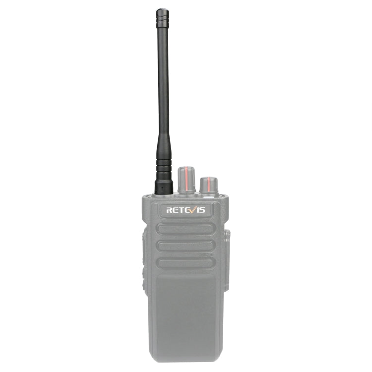 RETEVIS HA01 136-174+400-470MHz SMA-F 母頭雙頻手持鞭狀天線，適用於 H777/RT5R/RT29，HA01
