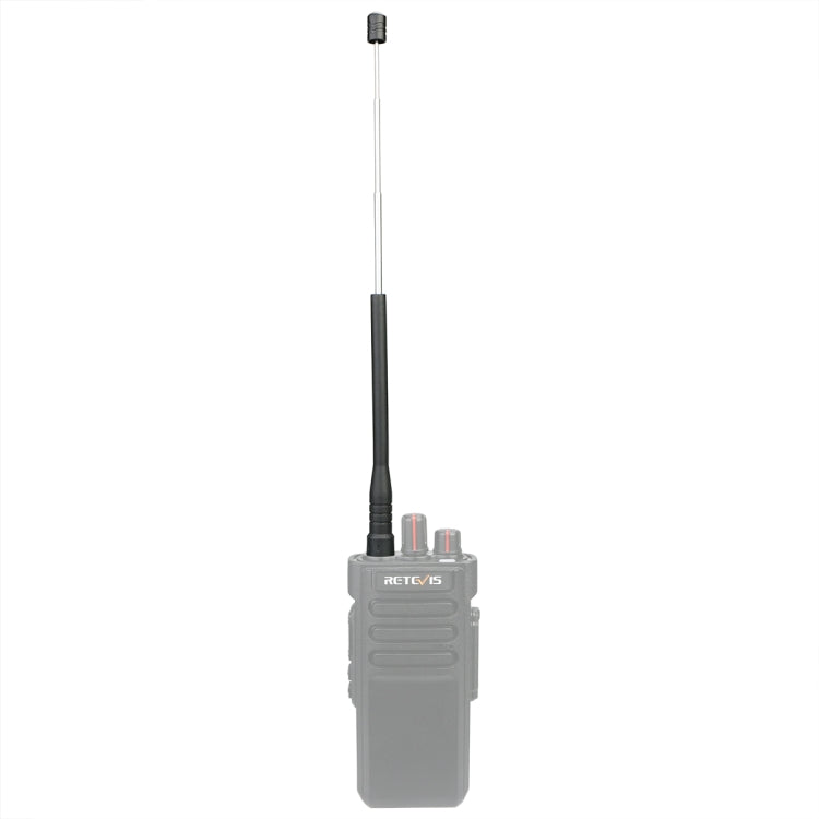 RETEVIS HA01 136-174+400-470MHz SMA-F 母頭雙頻手持鞭狀天線，適用於 H777/RT5R/RT29，HA01