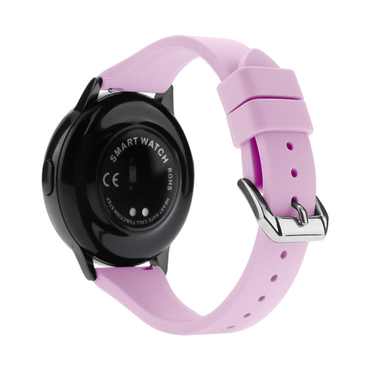 T-shaped Buckle Silicone Replacement Strap Watchband, 20mm, 22mm
