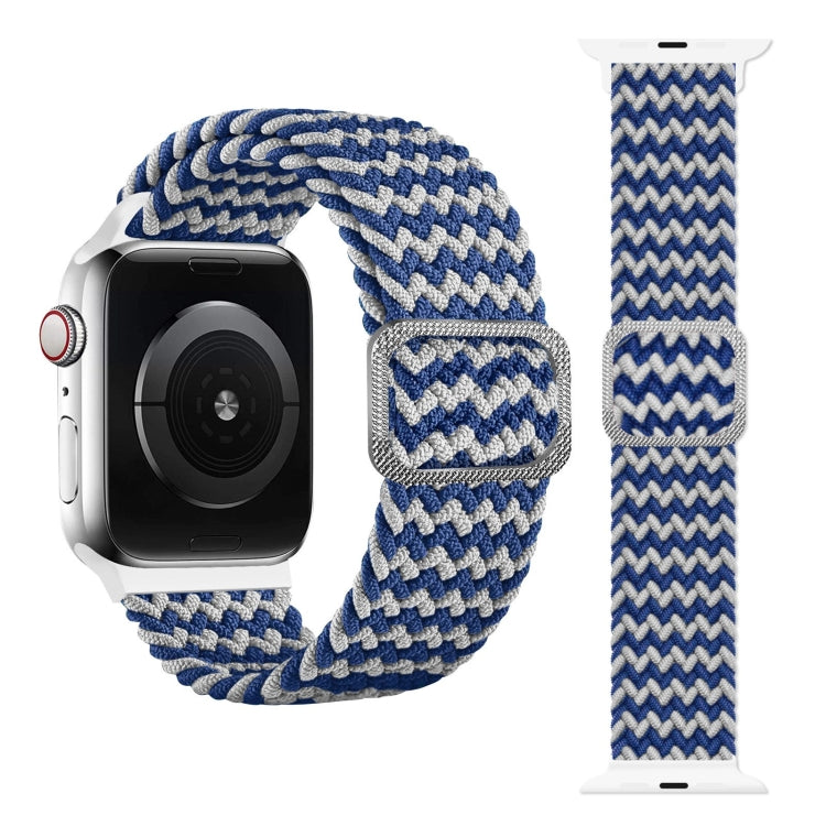 扣式編織彈性錶帶，適用於 Apple Watch Series 9&8&7 41mm / SE 3&SE 2&6&SE&5&4 40mm / 3&2&1 38mm（彩虹色），適用於 Apple Watch Series 8&7 41mm / SE 2&6&SE&5&4 40mm / 3&2&1 38mm