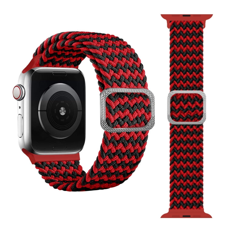 扣式編織彈性錶帶，適用於 Apple Watch Series 9&8&7 41mm / SE 3&SE 2&6&SE&5&4 40mm / 3&2&1 38mm（彩虹色），適用於 Apple Watch Series 8&7 41mm / SE 2&6&SE&5&4 40mm / 3&2&1 38mm