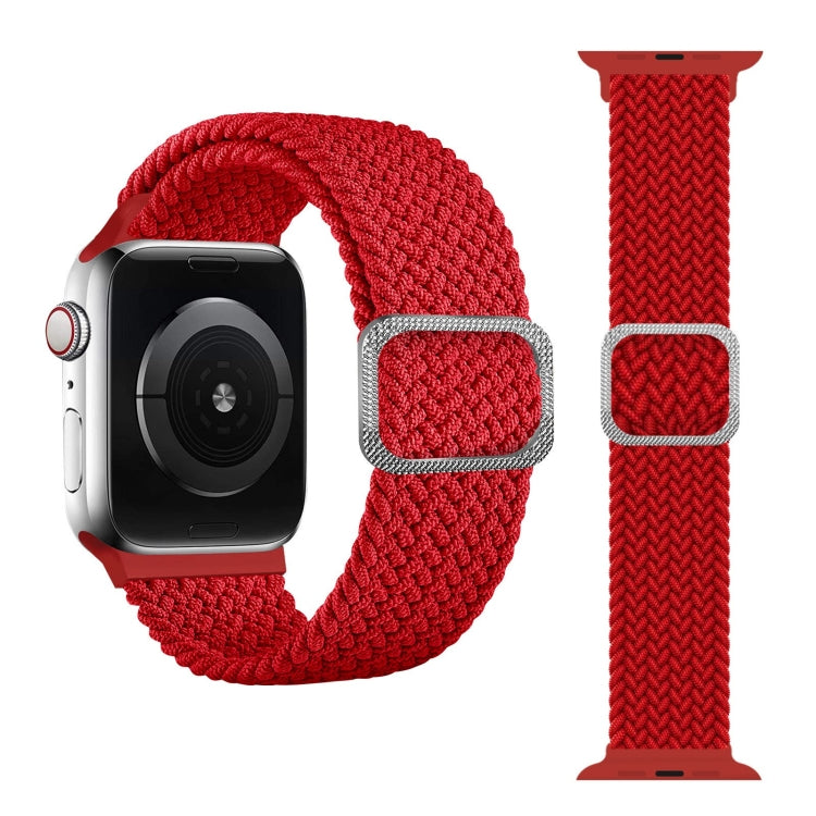 扣式編織彈性錶帶，適用於 Apple Watch Series 9&8&7 41mm / SE 3&SE 2&6&SE&5&4 40mm / 3&2&1 38mm（彩虹色），適用於 Apple Watch Series 8&7 41mm / SE 2&6&SE&5&4 40mm / 3&2&1 38mm