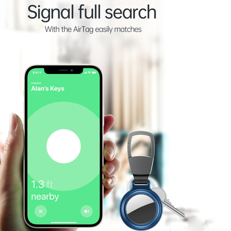 鋁合金防震保護殼，適用於 AirTag 第二代 / 第一代
