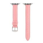 14mm 薄款真皮錶帶，適用於 Apple Watch Series，7 45mm / 6 & SE & 5 & 4 44mm / 3 & 2 & 1 42mm，7 41mm / 6 & SE & 5 & 4 40mm / 3 & 2 & 1 38mm