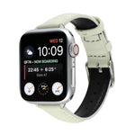 14mm 薄款真皮錶帶，適用於 Apple Watch Series，7 45mm / 6 & SE & 5 & 4 44mm / 3 & 2 & 1 42mm，7 41mm / 6 & SE & 5 & 4 40mm / 3 & 2 & 1 38mm