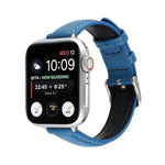 14mm 薄款真皮錶帶，適用於 Apple Watch Series，7 45mm / 6 & SE & 5 & 4 44mm / 3 & 2 & 1 42mm，7 41mm / 6 & SE & 5 & 4 40mm / 3 & 2 & 1 38mm