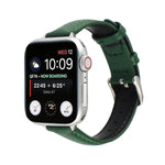14mm 薄款真皮錶帶，適用於 Apple Watch Series，7 45mm / 6 & SE & 5 & 4 44mm / 3 & 2 & 1 42mm，7 41mm / 6 & SE & 5 & 4 40mm / 3 & 2 & 1 38mm