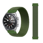 For Garmin Vivoactive 3 Adjustable Nylon Braided Elasticity Replacement Strap Watchband, 125mm, 135mm, 145mm, 155mm