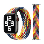 Metal Head Braided Nylon Replacement Watchbands, Size: XS 128mm For Apple Watch Series 6 & SE & 5 & 4 40mm / 3 & 2 & 1 38mm, XS 128mm 40mm / 38mm