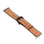 鴕鳥紋理皮革替換錶帶 適用於 Apple Watch Series，7 45mm / 6 & SE & 5 & 4 44mm / 3 & 2 & 1 42mm，7 41mm / 6 & SE & 5 & 4 40mm / 3 & 2 & 1 38mm