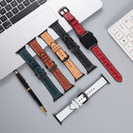 鴕鳥紋理皮革替換錶帶 適用於 Apple Watch Series，7 45mm / 6 & SE & 5 & 4 44mm / 3 & 2 & 1 42mm，7 41mm / 6 & SE & 5 & 4 40mm / 3 & 2 & 1 38mm