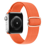 8-shaped Buckle Nylon Replacement Strap Watchband, For Apple Watch Series 9&8&7 41mm / SE 3&SE 2&6&SE&5&4 40mm / 3&2&1 38mm, For Apple Watch Series  7  45mm / & 6 & SE & 5 & 4 44mm