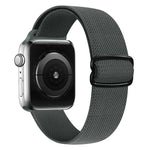 8-shaped Buckle Nylon Replacement Strap Watchband, For Apple Watch Series 9&8&7 41mm / SE 3&SE 2&6&SE&5&4 40mm / 3&2&1 38mm, For Apple Watch Series  7  45mm / & 6 & SE & 5 & 4 44mm