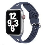 矽膠替換錶帶 適用於 Apple Watch Series，7 45mm / 6 & SE & 5 & 4 44mm / 3 & 2 & 1 42mm，7 41mm / 6 & SE & 5 & 4 40mm / 3 & 2 & 1 38mm