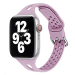 矽膠替換錶帶 適用於 Apple Watch Series，7 45mm / 6 & SE & 5 & 4 44mm / 3 & 2 & 1 42mm，7 41mm / 6 & SE & 5 & 4 40mm / 3 & 2 & 1 38mm