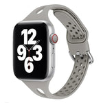 矽膠替換錶帶 適用於 Apple Watch Series，7 45mm / 6 & SE & 5 & 4 44mm / 3 & 2 & 1 42mm，7 41mm / 6 & SE & 5 & 4 40mm / 3 & 2 & 1 38mm