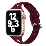 矽膠替換錶帶 適用於 Apple Watch Series，7 45mm / 6 & SE & 5 & 4 44mm / 3 & 2 & 1 42mm，7 41mm / 6 & SE & 5 & 4 40mm / 3 & 2 & 1 38mm