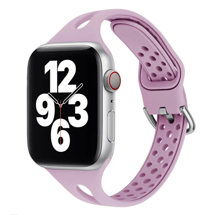 矽膠替換錶帶 適用於 Apple Watch Series，7 45mm / 6 & SE & 5 & 4 44mm / 3 & 2 & 1 42mm，7 41mm / 6 & SE & 5 & 4 40mm / 3 & 2 & 1 38mm
