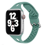 矽膠替換錶帶 適用於 Apple Watch Series，7 45mm / 6 & SE & 5 & 4 44mm / 3 & 2 & 1 42mm，7 41mm / 6 & SE & 5 & 4 40mm / 3 & 2 & 1 38mm