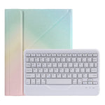 B011 可拆分藍牙鍵盤皮套，帶三角支架及筆槽，適用於 iPad 9.7 2018 & 2017 / Pro 9.7 / Air 2，適用於 iPad 10.2 2020 & 2019 / Pro 10.5 吋 / Air 3 10.5 吋