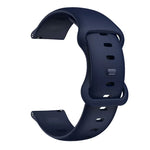 蝴蝶扣矽膠替換錶帶，20mm 適用於 Samsung Galaxy Watch Active 3 41mm，22mm 適用於 Samsung Galaxy Watch Active 3 45mm