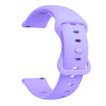 蝴蝶扣矽膠替換錶帶，20mm 適用於 Samsung Galaxy Watch Active 3 41mm，22mm 適用於 Samsung Galaxy Watch Active 3 45mm
