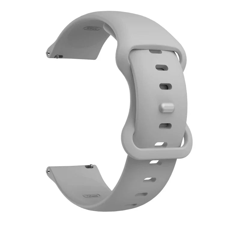 蝴蝶扣矽膠替換錶帶，20mm 適用於 Samsung Galaxy Watch Active 3 41mm，22mm 適用於 Samsung Galaxy Watch Active 3 45mm
