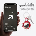 AirTag 第二代 / AirTag 第一代 皮革材質保護套，標準款，快速安裝