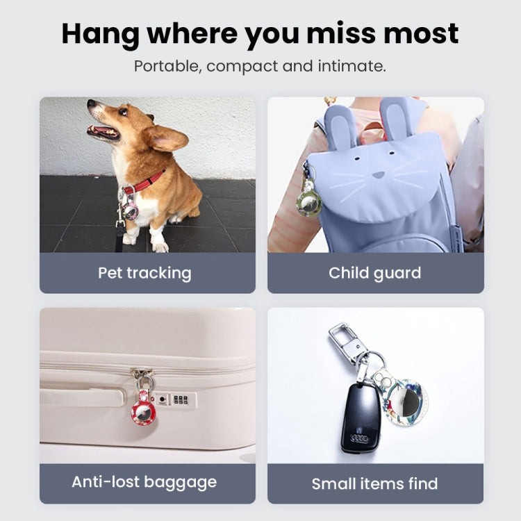 AirTag 第二代 / AirTag 第一代 皮革材質保護套，標準款，快速安裝